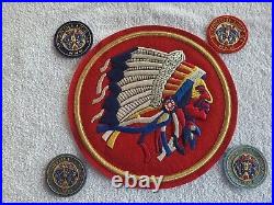 Order of the Arrow Occoneechee Lodge 104 Bullion & Jacket Patch Lot OA / BSA