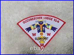 Order of the Arrow Occoneechee Lodge 104 Elangomat Pie Patch OA / BSA