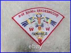 Order of the Arrow Occoneechee Lodge 104 P-4 Elangomat Pie Patch OA / BSA