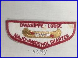 Owasippe OA Lodge 7 Naji-Amochol chapter Flap BSA Patch