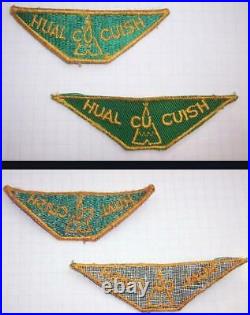 Pair of 4 Hual Cu Cuish Boy Scout Camp Patches
