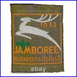 Participant Patch 1933 4th World Jamboree Held in Hungary Boy Scouts BP