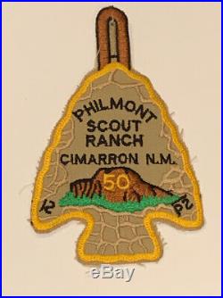 Philmont Scout Ranch 50 Rare Mint Patch