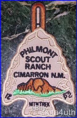 Philmont Scout Ranch Arrowhead Patch MTN TREK Mint (Scout Stuff) Boy Scout
