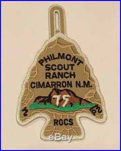 Philmont Scout Ranch Cimarron, NM 75 Rare Mint Patch