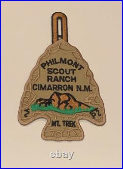 Philmont Scout Ranch Cimarron, NM Mt. Trek Rare Mint Patch