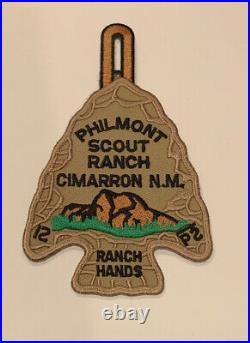 Philmont Scout Ranch Cimarron, NM Ranch Hands Rare Mint Patch