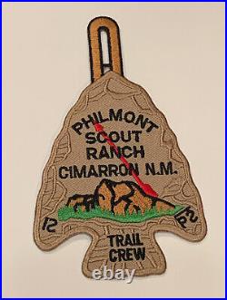 Philmont Scout Ranch Cimarron, NM Trail Crew Rare Mint Patch