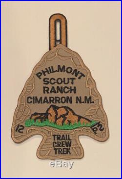 Philmont Scout Ranch Cimarron, NM Trail Crew Trek Rare Mint Patch