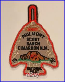 Philmont Scout Ranch National Pilot, Pilot Staff Rare Mint Patch