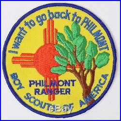 Philmont Scout Ranch Ranger Jacket Patch Boys Scouts of America BSA 5