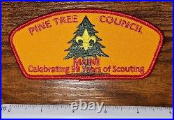 Pine Tree Council Maine Council Shoulder Patch 99 Years of Scouting BSA CSP