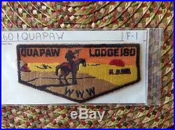 Quapaw OA Lodge 160 Old Mint Scout Flap Patch