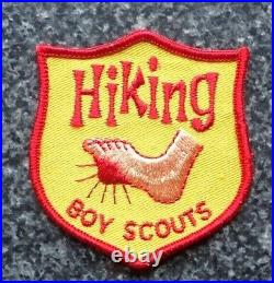 RARE Boy Scouts Patch Hiking Vintage