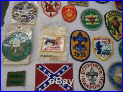 RARE Lot of 86 Boy Scout Council Patches Patch BSA 1960's 1970's Troop 2