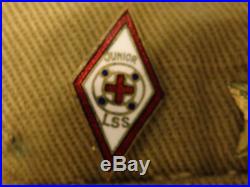 RARE RECTANGLE ROVER SCOUT PATCH LOS ANGELES KRS vintage Boy Scout shirt pins