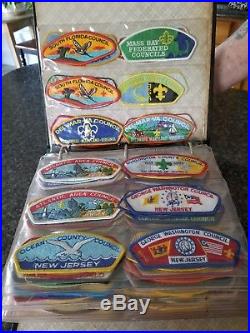 RARE Vintage Collection of JAMBOREE Boy Scout Patches 192 pcs