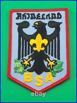 Raineland Germany Transatlantic Council Patch BSA Boy Scouts NEW