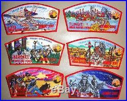 Rare 16 Indians Troop 26 Tulsa Ok Jumbo 2001 Bsa Patch Collection