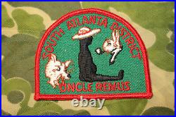 Rare 1950's BSA Boy Scout South Atlanta District Tar Baby Patch Georgia Council