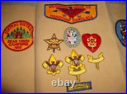 Rare 1950's BSA Lot of Patches Philmont Scout Ranch with Segments and OA Lodge 55
