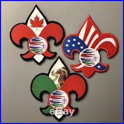 Rare 2019 World Scout Jamboree 24th Mondial Summit Host Patch Rare Not Approved