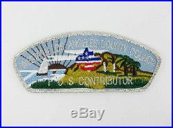 Rare BSA Boy Scout Western Los Angeles County Council F. O. S. Contributor Patch