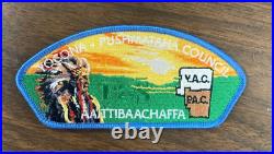 Rare BSA Yocona-Pushmataha Council FOS Council Shoulder Patch (Tough Name CSP)