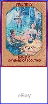 Rare Boy Scout Law Friendly Hy Hintermeister Collector Patch 100th Anniversary