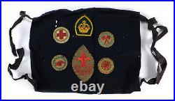 Rare Lot 1920s British Boy Scouts Patches, Badges, Arm Bands Oxford Troop 22