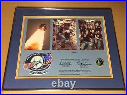 Rare NASA Space Flown Space Shuttle Discovery 51-D Patch/Boy Scouts Merit Badge