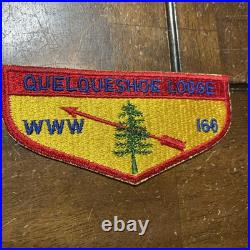 Rare QUELQUESHOE LODGE 166 Order of the Arrow FLAP PATCH OA Louisiana Rare QUELQUESHOE LODGE 166 Order of the Arrow FLAP PATCH OA Louisiana