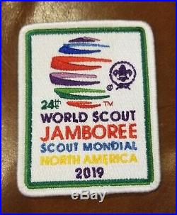 Rare Set 2019 World Scout Jamboree Medical Services Patches And Neckerchief
