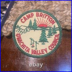 Rare Vintage Camp Britton Ouachita Area Council BSA Patch Mint