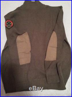 Rarest Boy Scouts Of Nippon By Ralph Lauren Sweater Commando Military Patch L