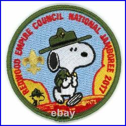 Redwood Empire Council JSP set- 3 patches JSP Order of the Arrow Snoopy