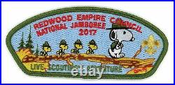Redwood Empire Council JSP set- 3 patches incl Order of the Arrow- 2017 Jamboree