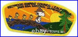 Redwood Empire Council JSP set- 4 patches incl Order of the Arrow- 2005 Jamboree