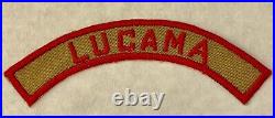 Rws community strip LUCAMA krhs scout patch Fine Twill Gauze Back North Carolina