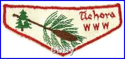 S2 Tichora Lodge 146 Flap Four Lakes Council Patch Boy Scouts BSA OA Wisconsin