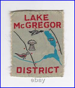 SCOUT OF CANADA CANADIAN SCOUTS ALBERTA (ALTA) LAKE McGREGOR DISTRICT Patch