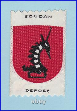 SCOUT OF FRANCE FORMER FRENCH COLONIES SOUDAN / SUDAN SCOUTS Patch SCARCE