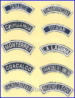 SCOUTS OF MEXICO CUB SCOUT SENIOR ROVER Rank Award & MERIT Patch COLLECTION
