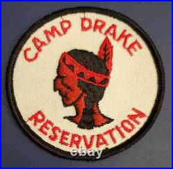 SEGREGATED Camp Drake Reservation Patch Tennessee Valley Council Alabama