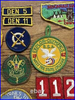 SHIPS FREE! 1960s Boy Scouts BSA Patches Pins Whistle Jubilee Camporee