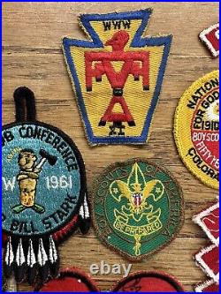 SHIPS FREE! 1960s Boy Scouts BSA Patches Pins Whistle Jubilee Camporee