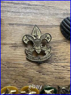 SHIPS FREE! 1960s Boy Scouts BSA Patches Pins Whistle Jubilee Camporee