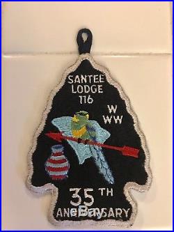 Santee Lodge 116, A2 35th Anniversary 1973 Issue Patch