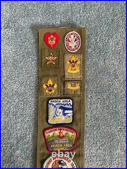 Scout Merit Badge Sash 34 Type F MBs Rob4 Eagle Medal withPalm Many Patches