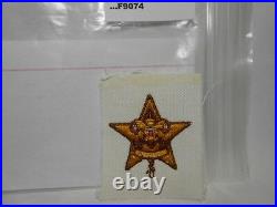 Sea Scout Star Rank Patch On White F9074